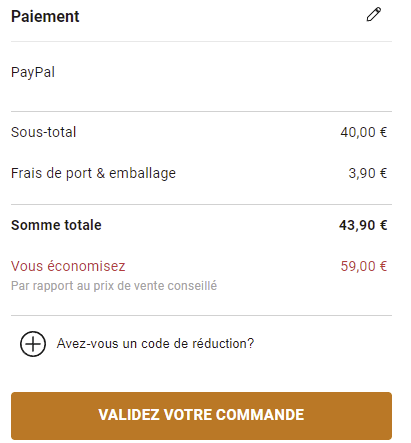 Ou mettre un code promo sur Privé by Zalando