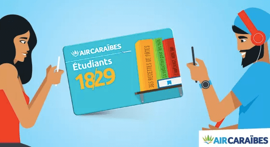 Les avantages de la carte étudiant Air Caraibes