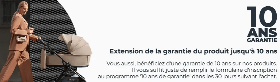 L'extension de garantie Kinderkraft de 10 ans